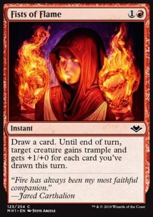 Fists of Flame Kunto: Near Mint