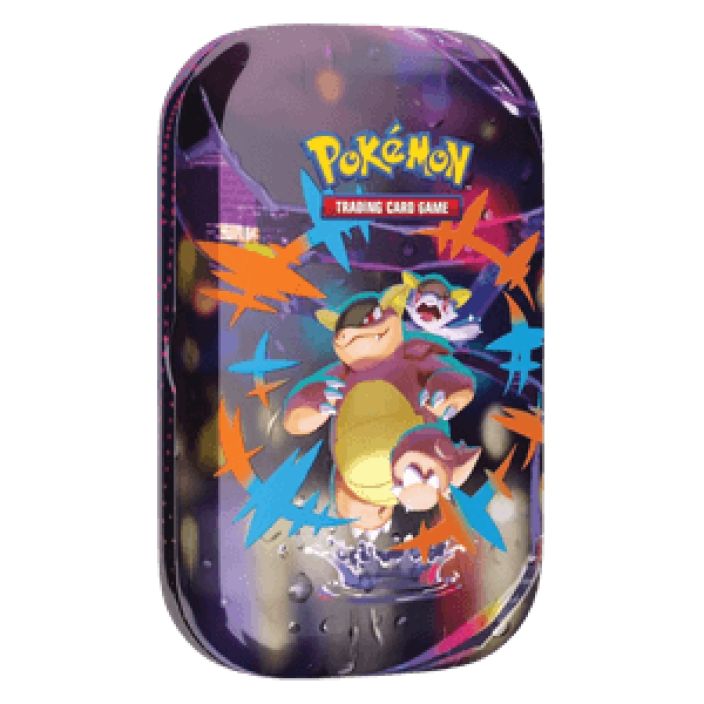 Pokemon Mega Evolution Heroes Mini Tin Mega Kangaskhan Pokemon-suosikit katevasti taskussa! Tassa
