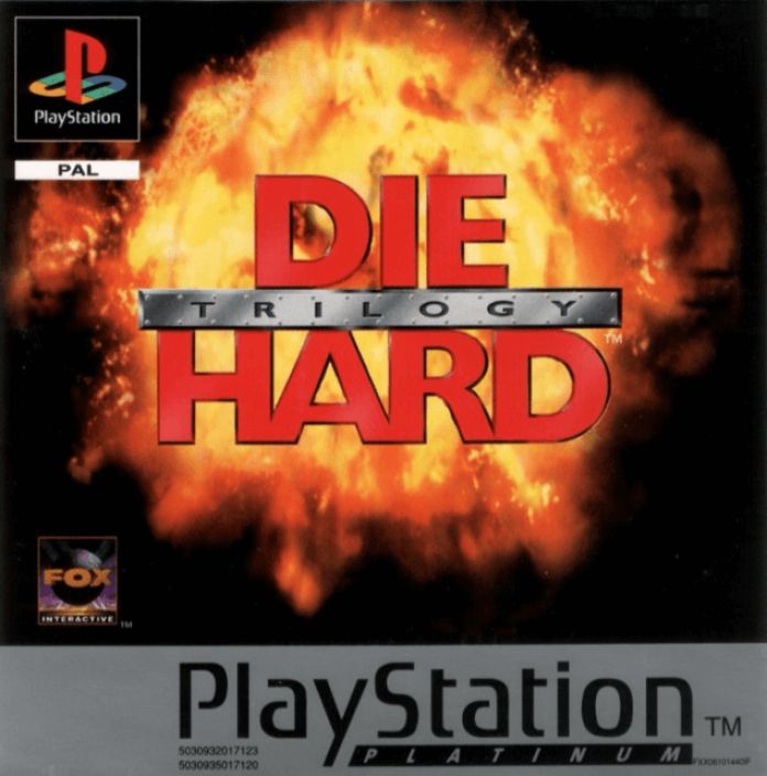 Die Hard Trilogy kaytetty PS1