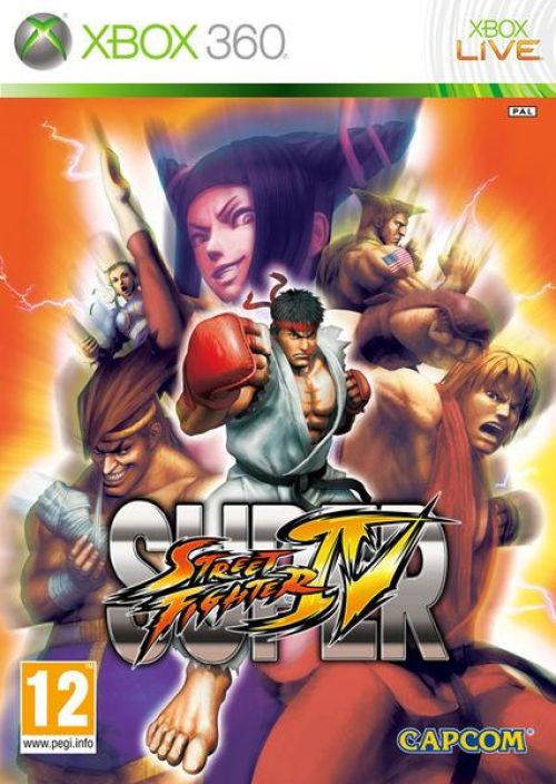 Super Street Fighter IV kaytetty XBOX 360 Kaytetty