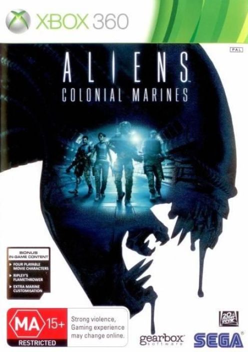 Aliens Colonial Marines kaytetty XBOX 360