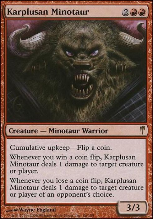 Karplusan Minotaur Kunto: NM