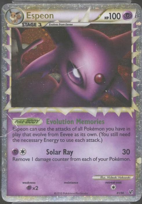 Espeon 81/90 Kunto: Light Played