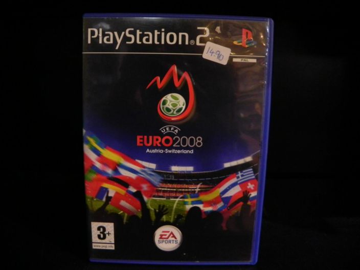 UEFA euro 2008 kaytetty PS2