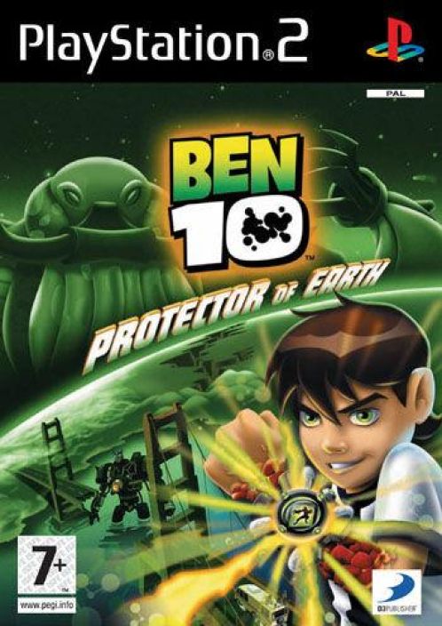 Ben 10 Protector of Earth kaytetty PS2