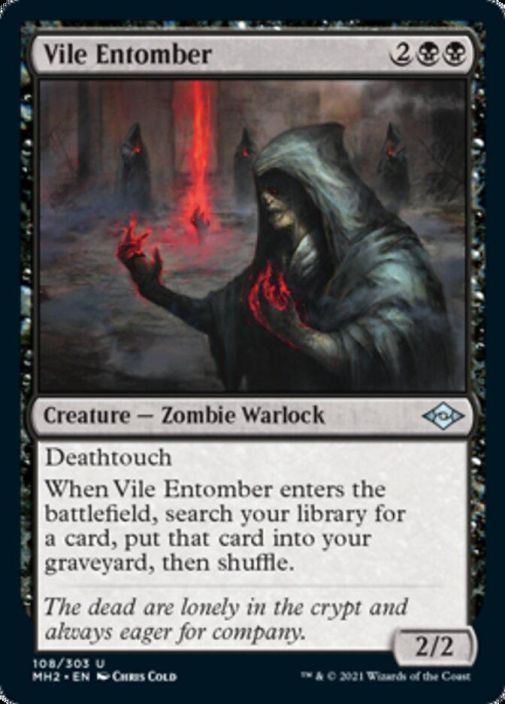 Vile Entomber 108/303U NM Kunto NM