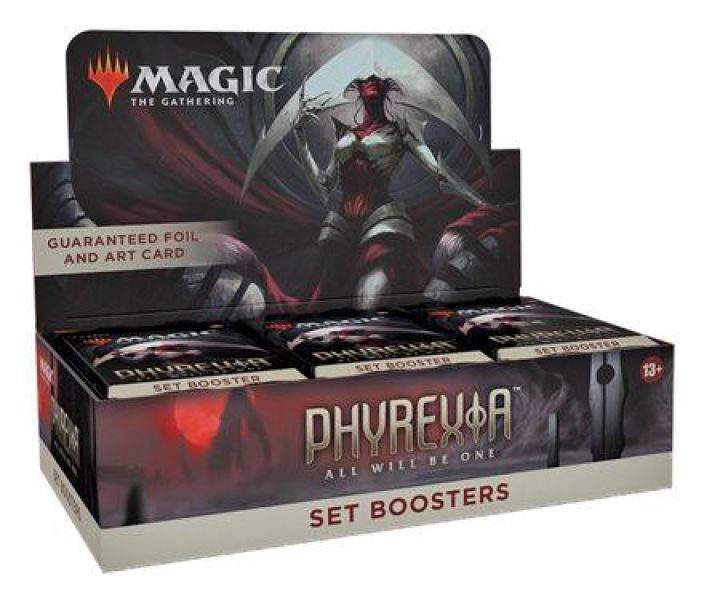 Phyrexia All Will Be One Set Booster Display Box Julkaisu 3pv helmikuuta perjantai