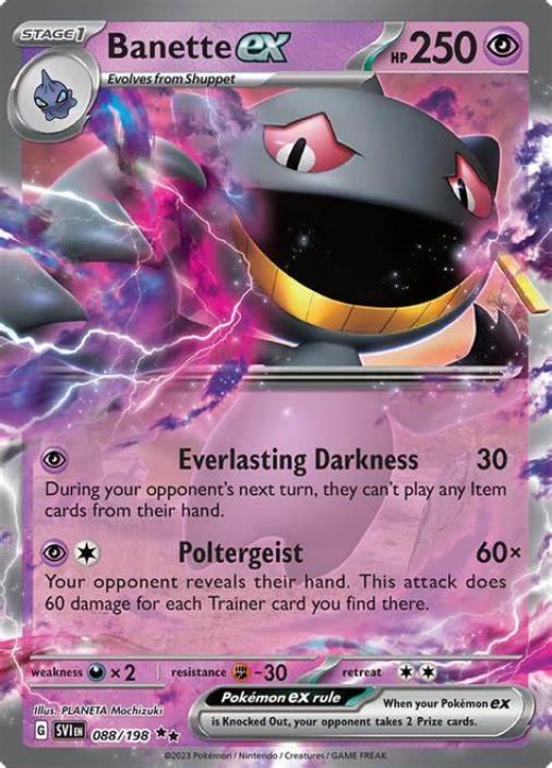 Banette ex 088/198 Kunto: Excellent