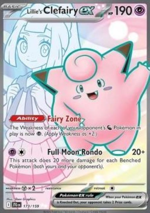 clefairy 173/159 kunto near mint 