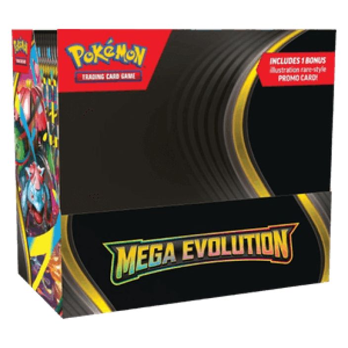 Mega Evolution ENHANCED Booster laatikko sisaltaa BULBASAUR Promon ;-)