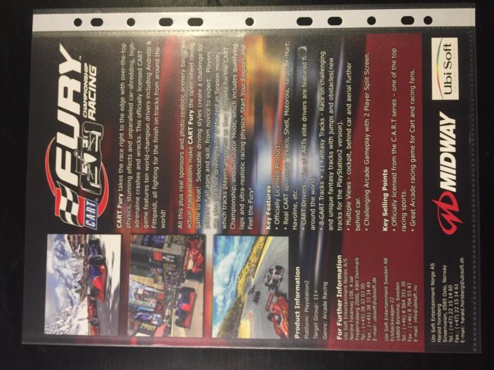 FURY CHAMPIONSHIP RACING Ubisoft