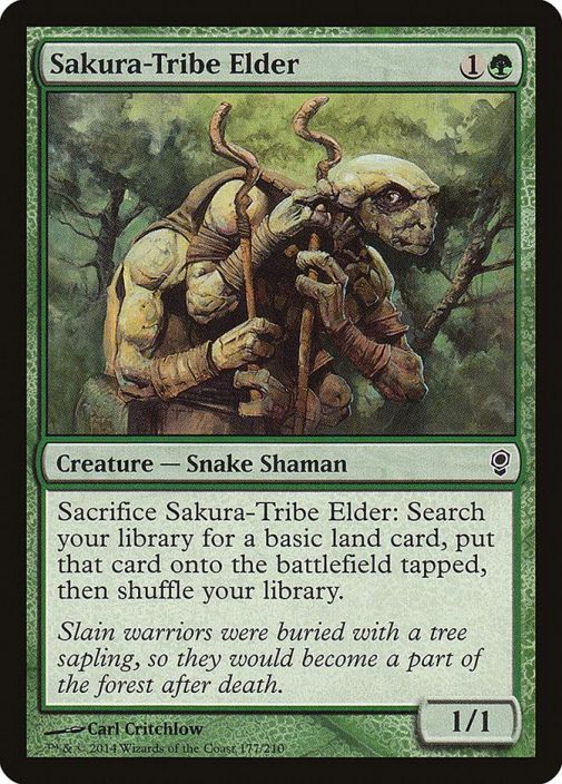 Sakura-Tribe Elder 177/210 GD Kunto GD