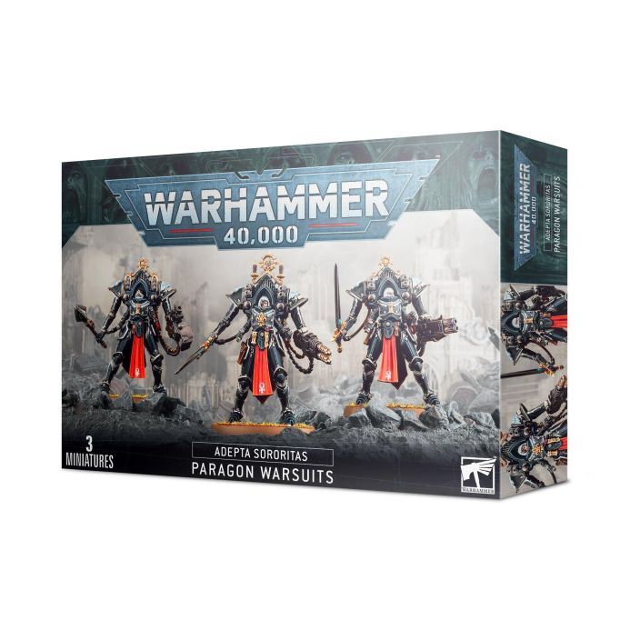 Adepta Sororitas Paragon Warsuits Julkaisu 12.6.2021