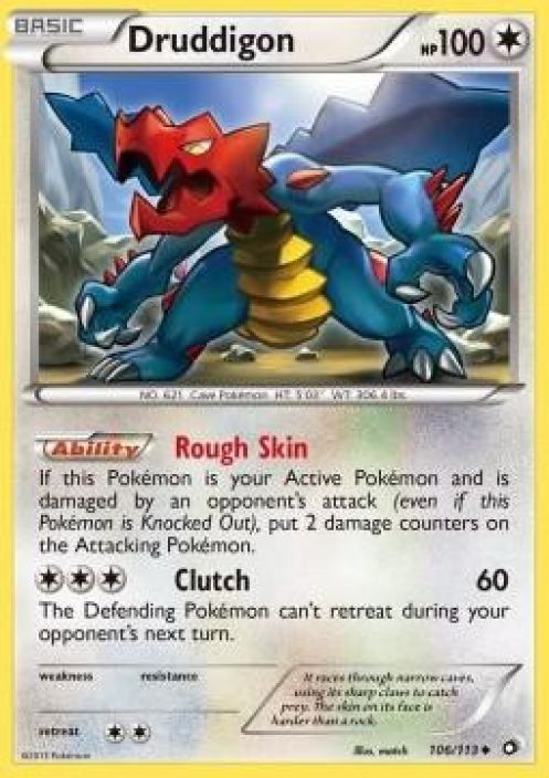 Druddigon 106/133 Kunto: Excellent