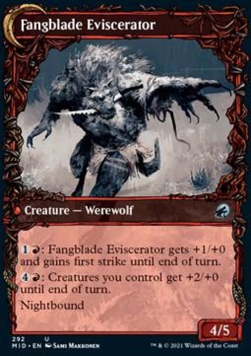 Fangblade Brigand / Fangblade Eviscerator Kunto NM