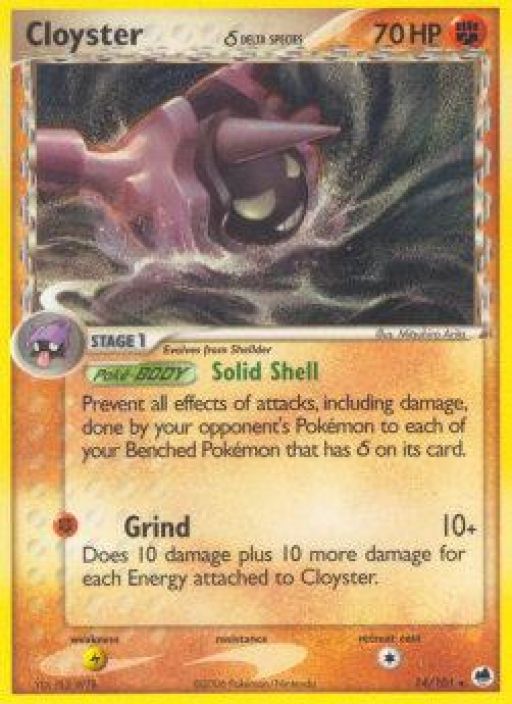 Cloyster 14/101 Kunto: Excellent