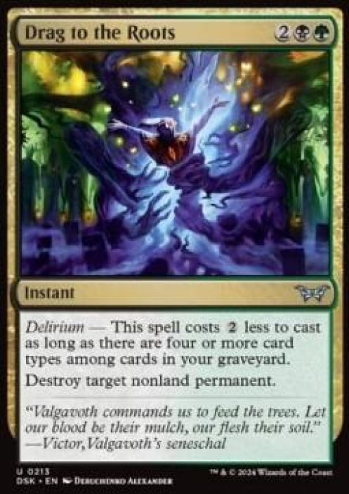 Drag to the Roots Foil Kunto: Near Mint