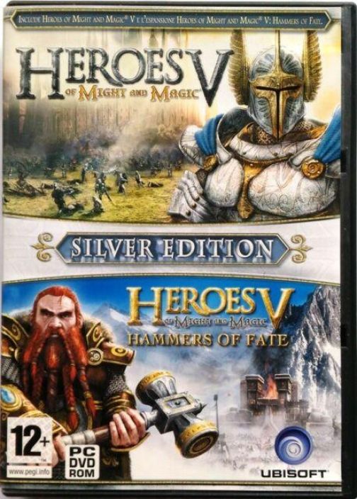 Heroes of might and magic 5 silver edition kaytetty PC