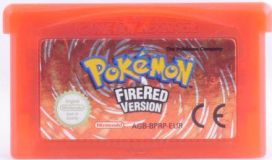 Pokemon FireRed version Loose Gameboy Advance Käytetty