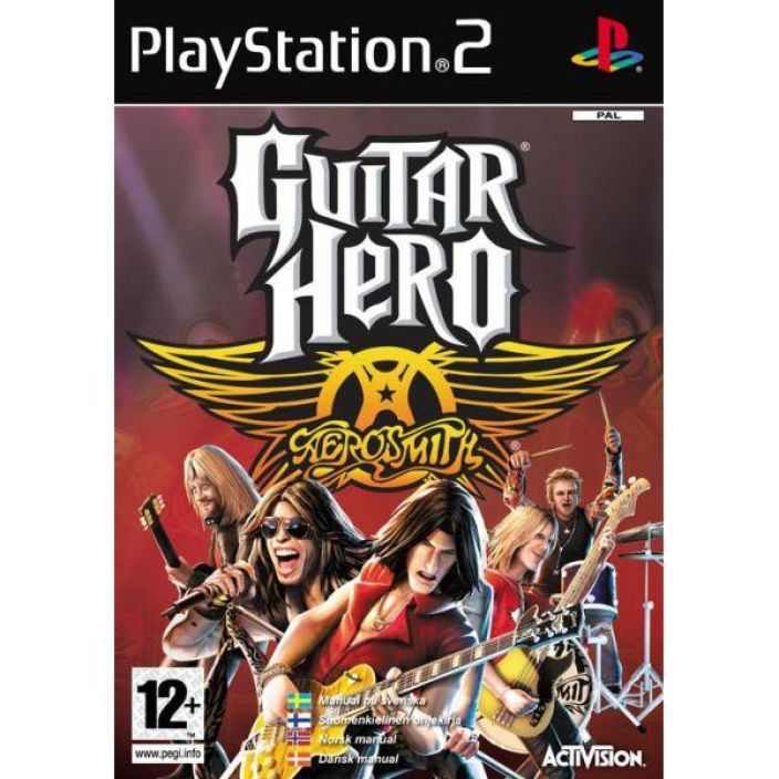 Guitar Hero Aerosmith kaytetty PS2