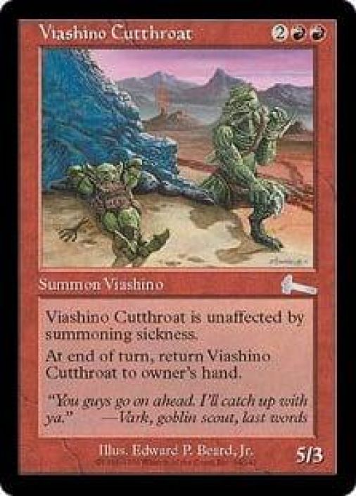 Viashino Cutthroat kunto:near mint