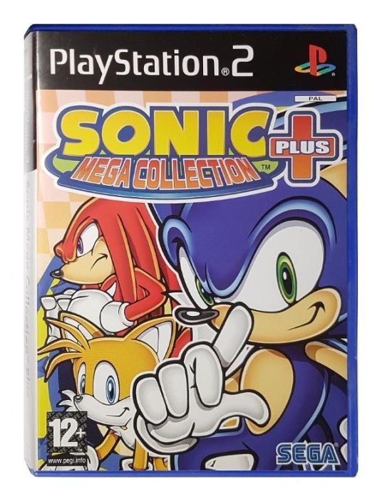 Sonic Mega Collection plus kaytetty PS2 Sonic Mega Collection plus kaytetty PS2