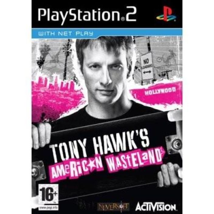 Tony Hawks american wasteland kaytetty PS2