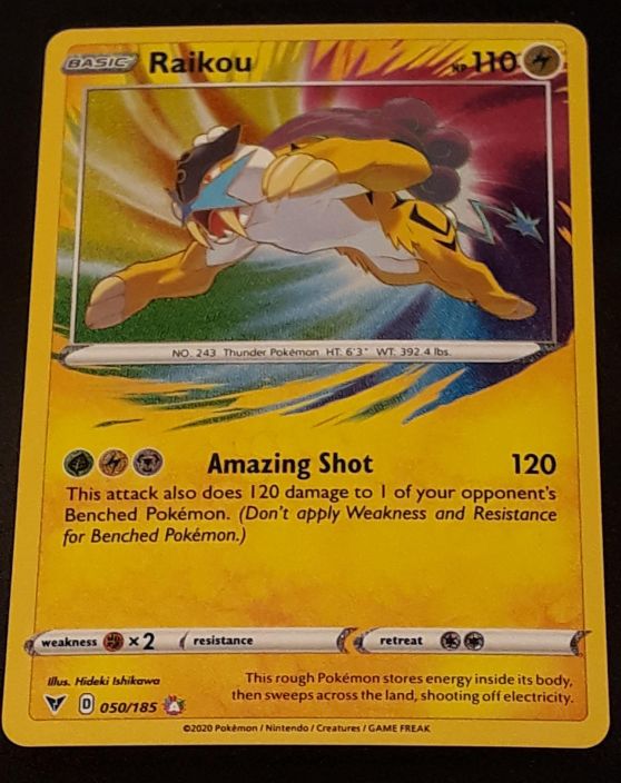 Raikou 050/185 Kunto: NM