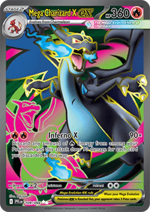 Mega Charizard X ex 109/094 NM