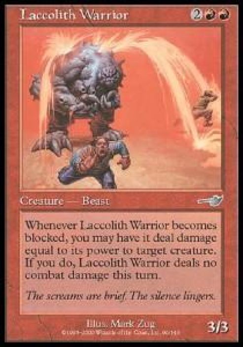 Laccolith Warrior Kunto: EX
