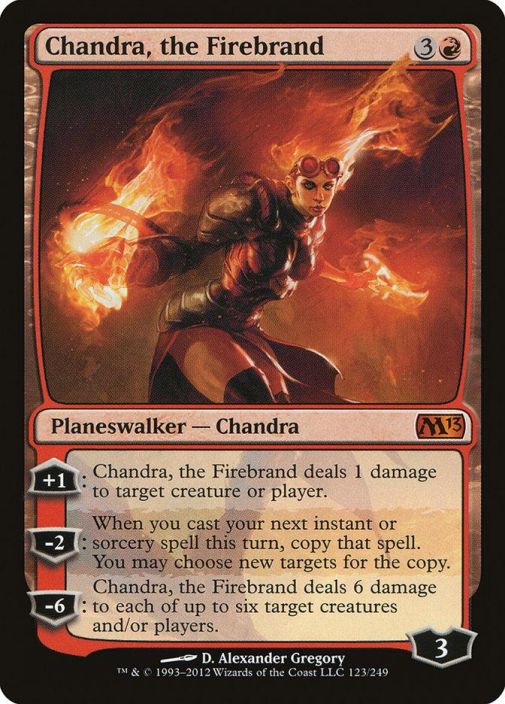 Chandra, the Firebrand Kunto: NM