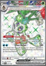 Froslass ex 217/182 NM