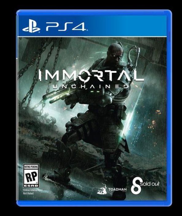 Immortal Unchained kaytetty PS4
