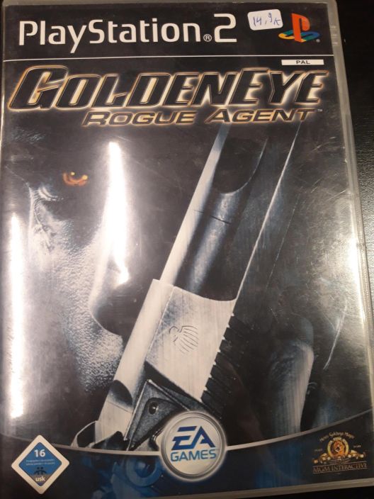 Golden Eye Rogue Agent (saksa) Kaytetty PS2