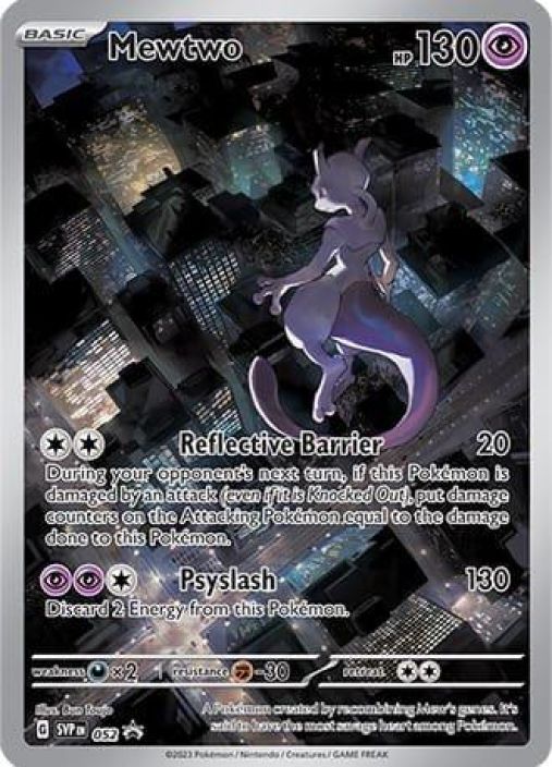 Mewtwo 052 Promo Scarlet and Violet 151 Kunto: NM