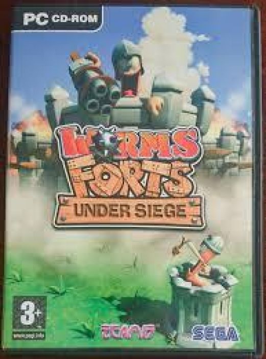 Worms Forts Under Siege kaytetty PC
