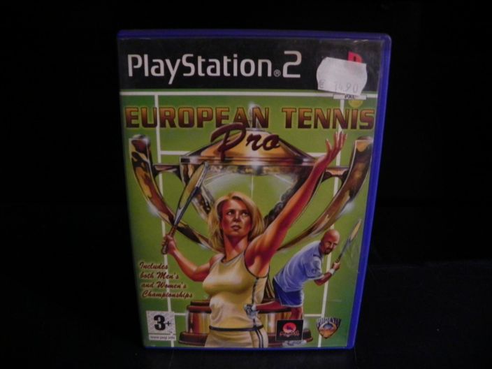 European tennis pro kaytetty PS2