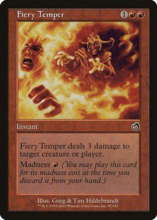 Fiery Temper Kunto: Excellent