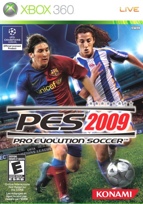 PES 2009 kaytetty XBOX 360