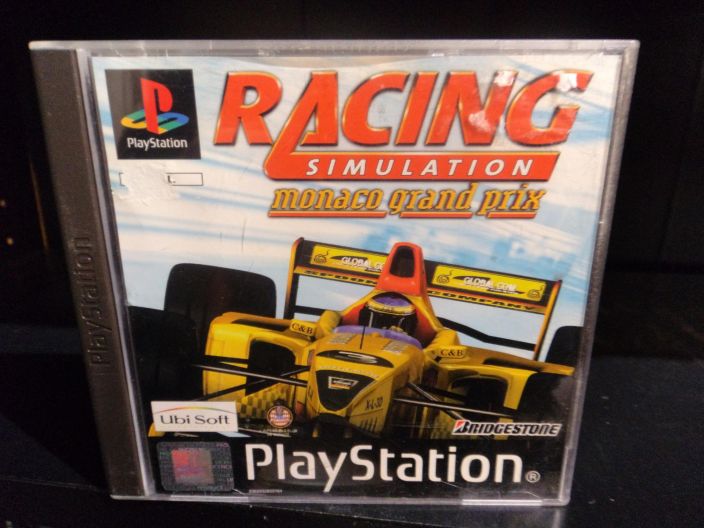 Racing Simulation Monaco GP PS1