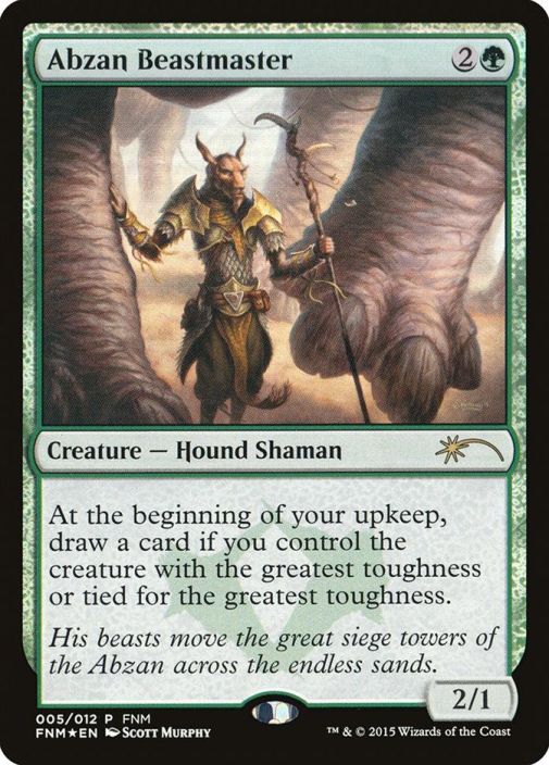 Abzan Beastmaster Foil Kunto: Near Mint