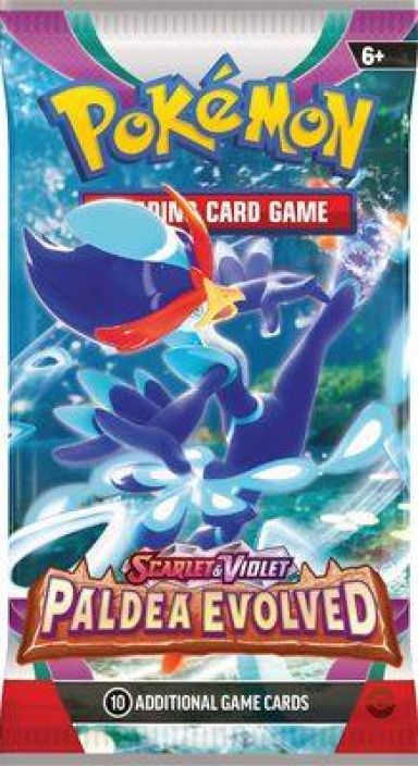 Pokemon Paldea Evolved Booster