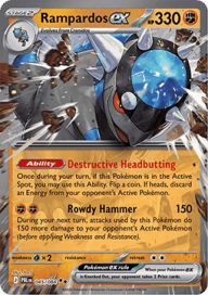 Rampardos ex 045/084  NM