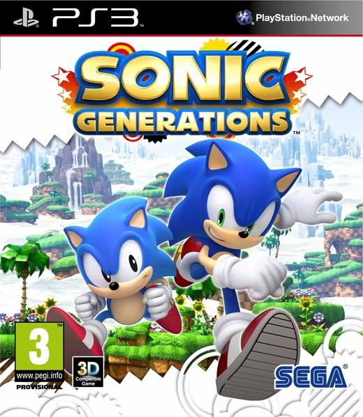 Sonic Generations kaytetty PS3