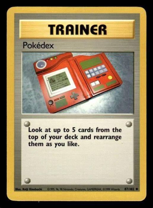 Pokedex 87/102 Kunto: Excellent