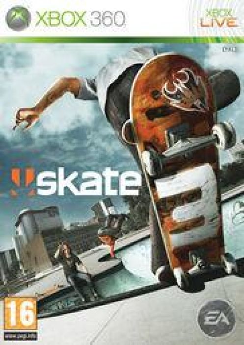 Skate 3 kaytetty X360