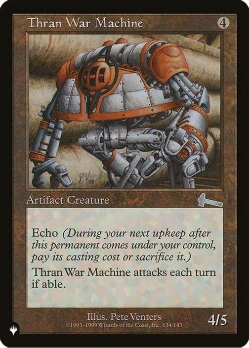 Thran War Machine Kunto: NM