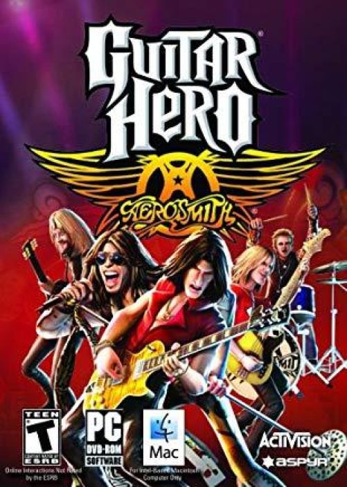Guitar Hero Aerosmith kaytetty PC