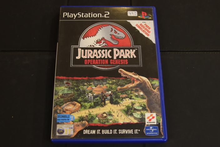 Jurassic Park Operation Genesis kaytetty PS2