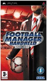 football manager handheld 2008 käytetty PSP
